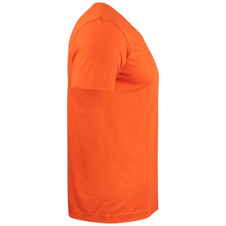 Basic-T V-neck - Blood orange - Image 4