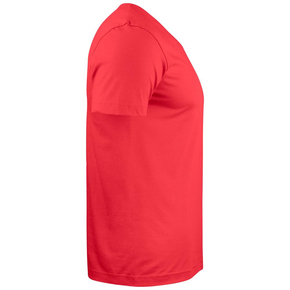 Basic-T V-neck - Red - Image 4