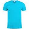 Basic-T V-neck - Turquoise - Image 1