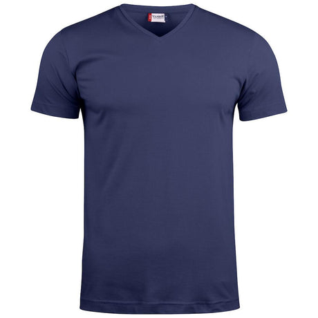 Basic-T V-neck - Dark navy - Image 1