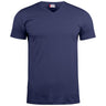 Basic-T V-neck - Dark navy - Image 1
