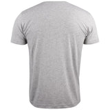 Basic-T V-neck - Grey melange - Image 2