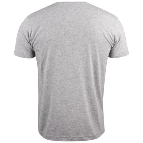 Basic-T V-neck - Grey melange - Image 2