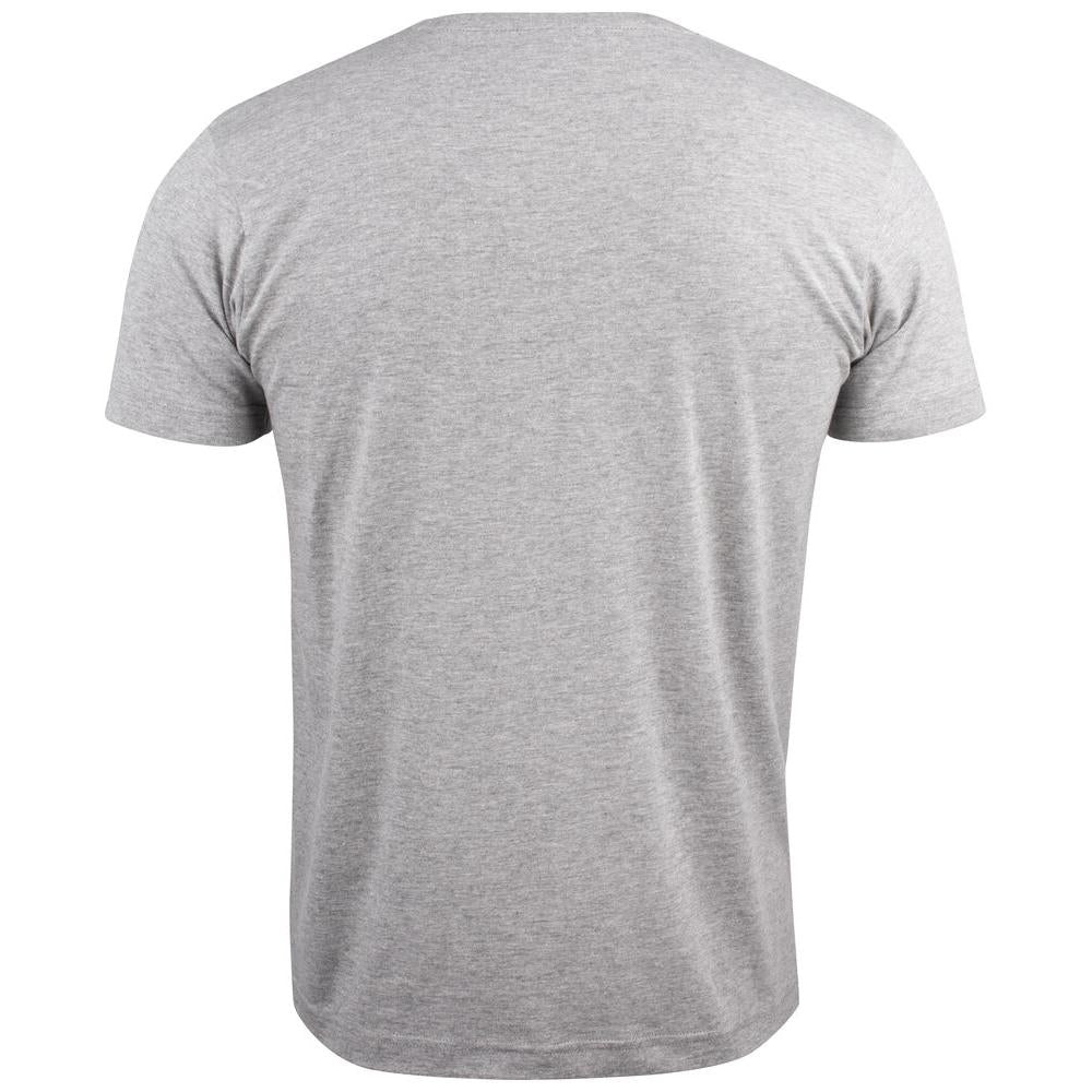 Basic-T V-neck - Grey Melange - Image 2