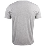 Basic-T V-neck - Grey Melange - Image 2