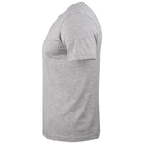 Basic-T V-neck - Grey Melange - Image 3