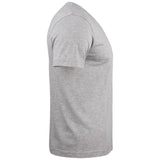 Basic-T V-neck - Grey Melange - Image 4