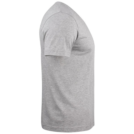 Basic-T V-neck - Grey Melange - Image 4