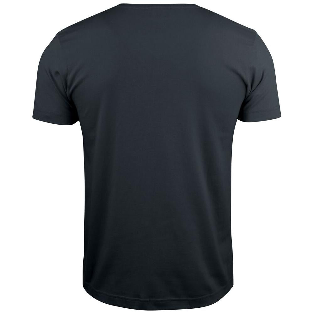 Basic-T V-neck - Black - Image 2