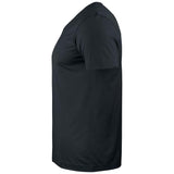 Basic-T V-neck - Black - Image 3