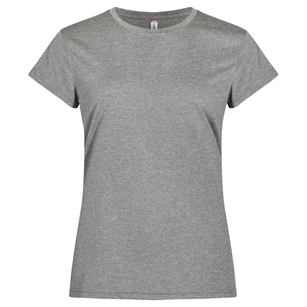 Basic Active-T Women - Grey Melange - Image 1
