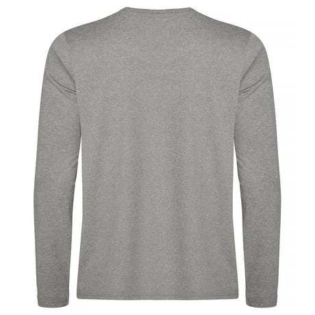 Basic Active-T L/S - Grey Melange - Image 2