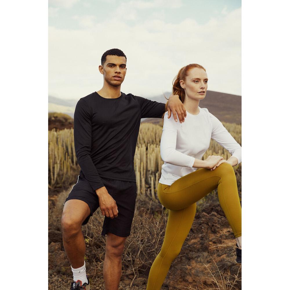 Basic Active-T L/S - Grey Melange - Image 5
