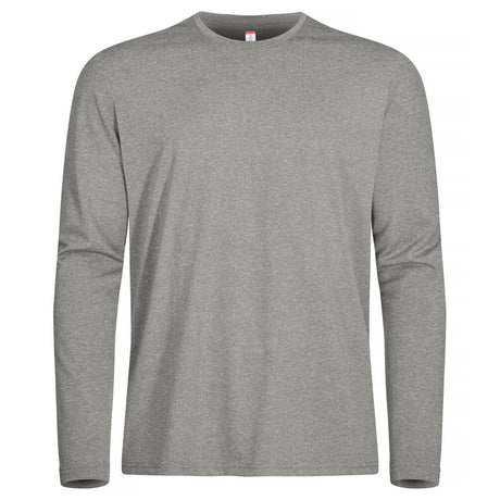 Basic Active-T L/S - Grey Melange - Image 1