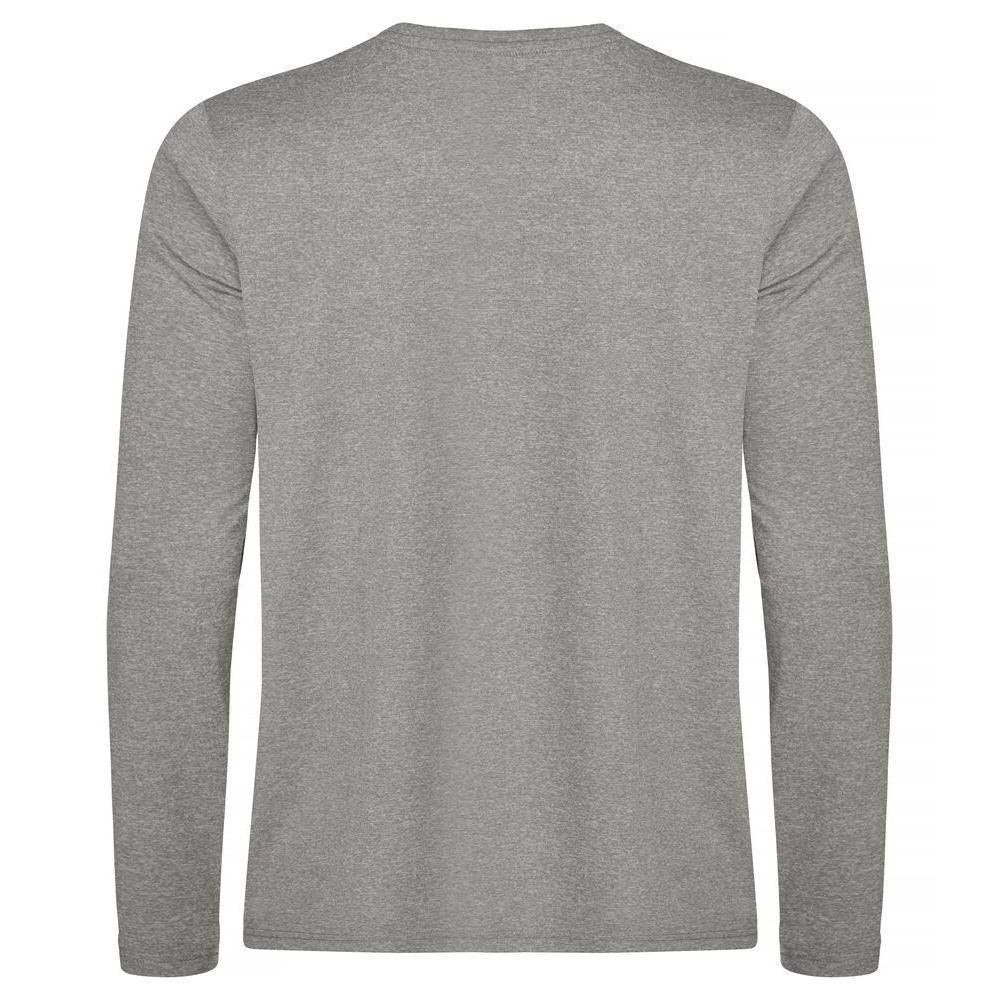Basic Active-T L/S - Grey Melange - Image 2