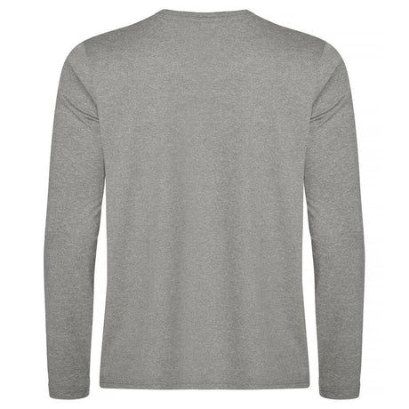 Basic Active-T L/S - Grey Melange - Image 2