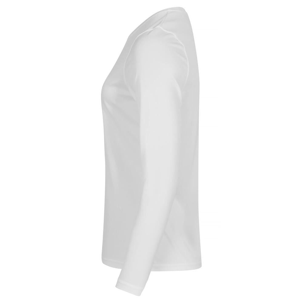 Basic Active-T L/S Women - White - Image 3