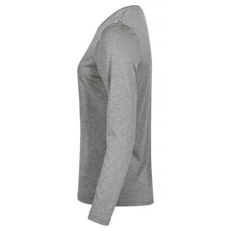 Basic Active-T L/S Women - Grey Melange - Image 3