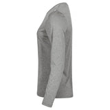 Basic Active-T L/S Women - Grey Melange - Image 3