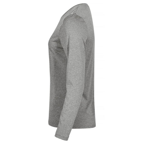 Basic Active-T L/S Women - Grey Melange - Image 3