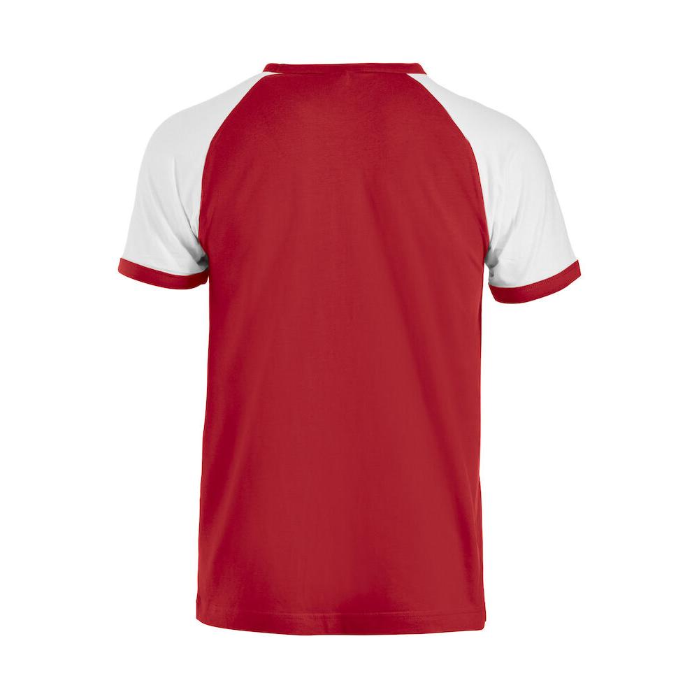 Raglan-T - Red/white - Image 2