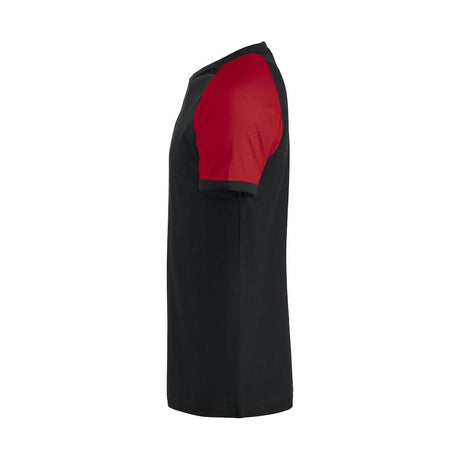 Raglan-T - Black/red - Image 3