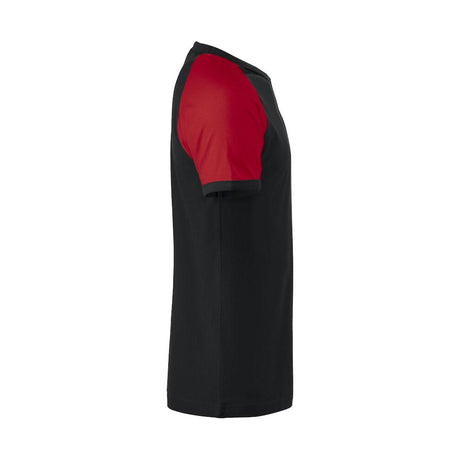 Raglan-T - Black/red - Image 4