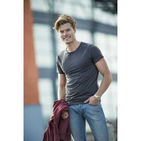 Stretch-T - Anthracite melange - Image 5