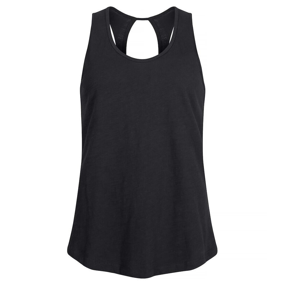Slub Tanktop Women - Black - Image 1
