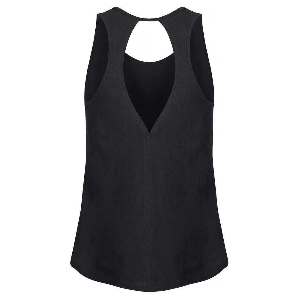 Slub Tanktop Women - Black - Image 2