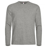 Premium Fashion-T L/S - Grey Melange - Image 1