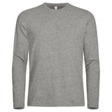 Premium Fashion-T L/S - Grey Melange - Image 1