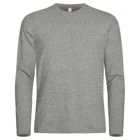 Premium Fashion-T L/S - Grey Melange - Image 1