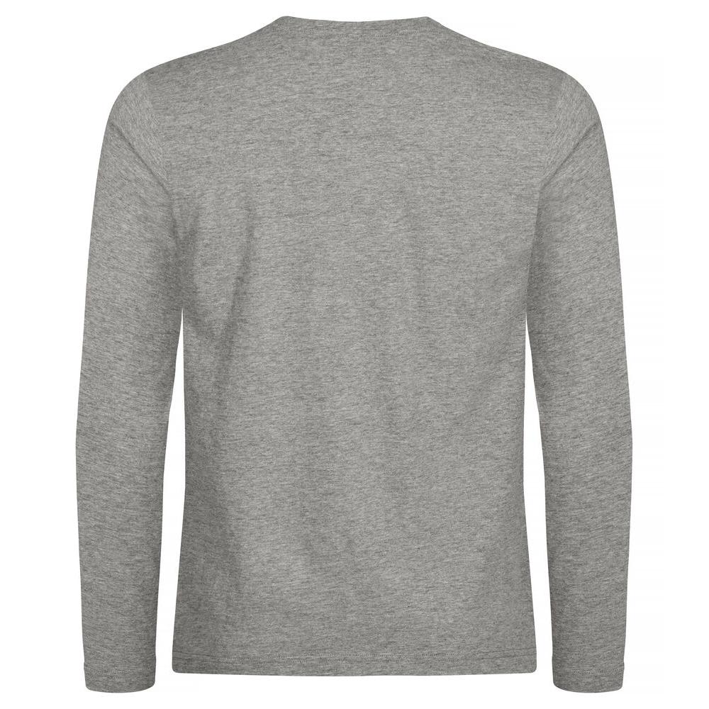 Premium Fashion-T L/S - Grey Melange - Image 2