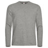 Premium Fashion-T L/S - Grey Melange - Image 1