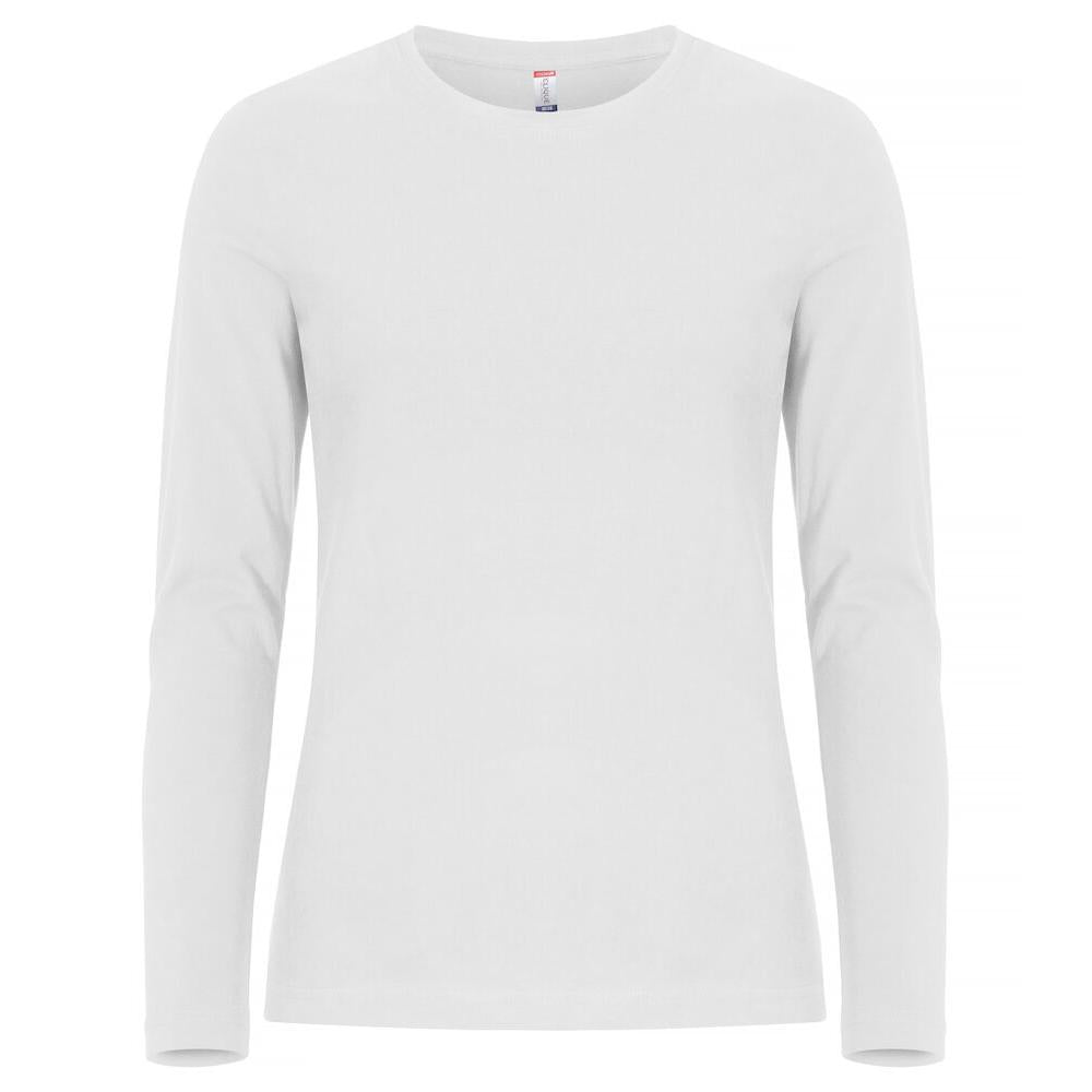 Premium Fashion-T L/S Women - White - Image 1