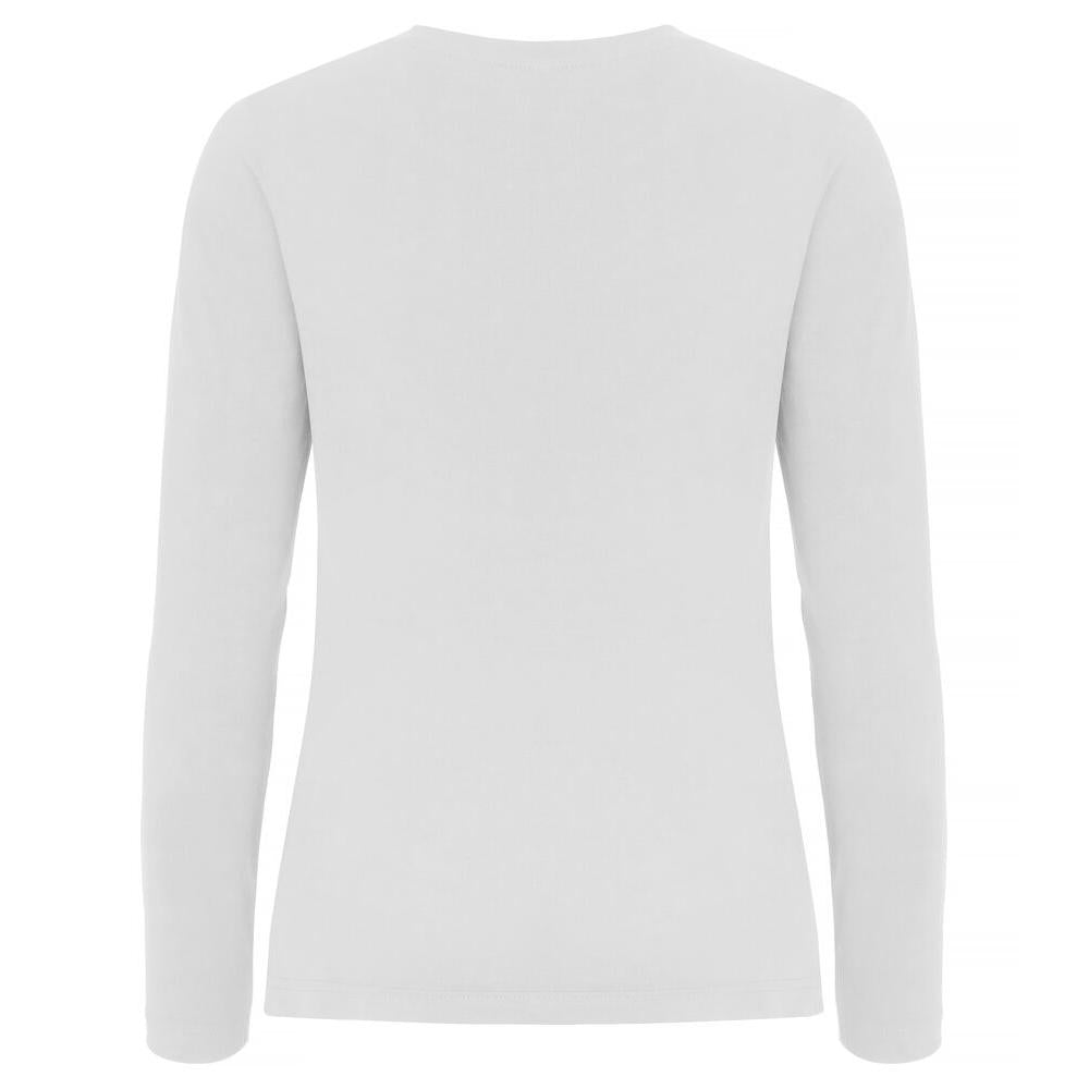Premium Fashion-T L/S Women - White - Image 2