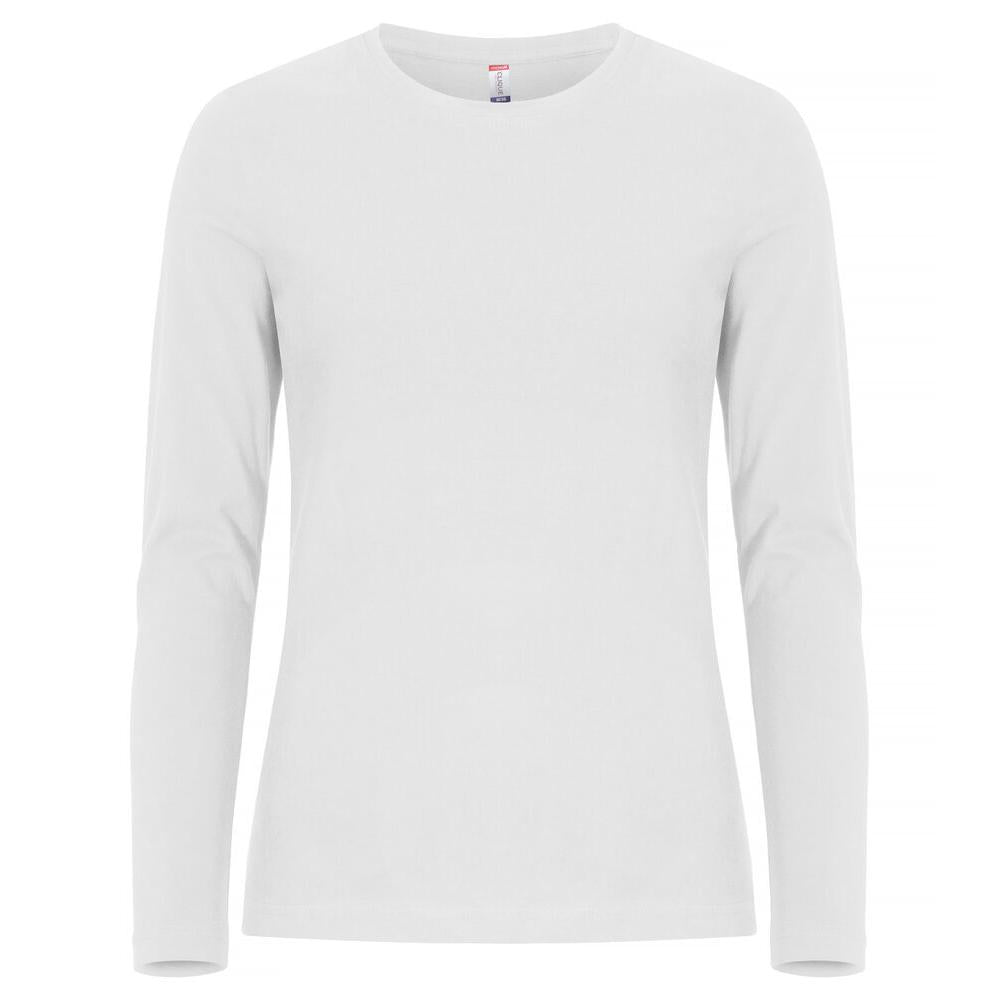 Premium Fashion-T L/S Women - White - Image 1