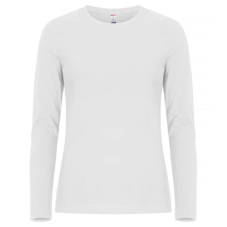 Premium Fashion-T L/S Women - White - Image 1