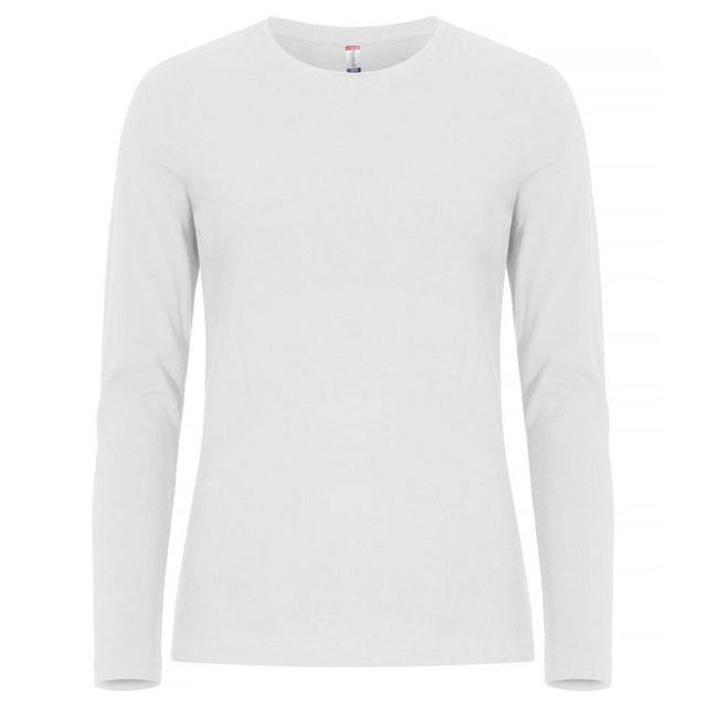 Premium Fashion-T L/S Women - White - Image 1