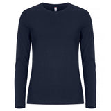 Premium Fashion-T L/S Women - Dark Navy - Image 1