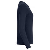 Premium Fashion-T L/S Women - Dark Navy - Image 4