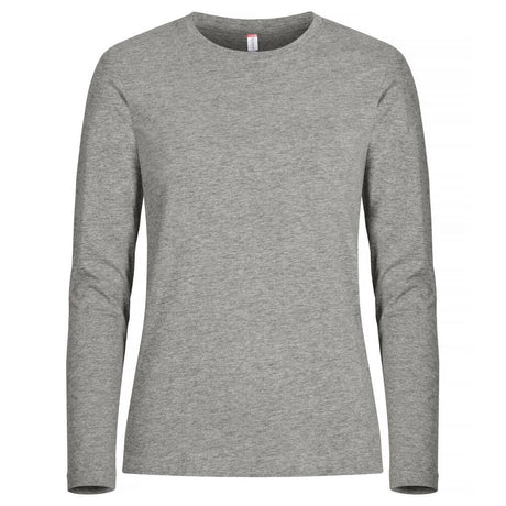 Premium Fashion-T L/S Women - Grey Melange - Image 1