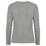 Premium Fashion-T L/S Women - Grey Melange - Image 2