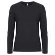 Premium Fashion-T L/S Women - Black - Image 1