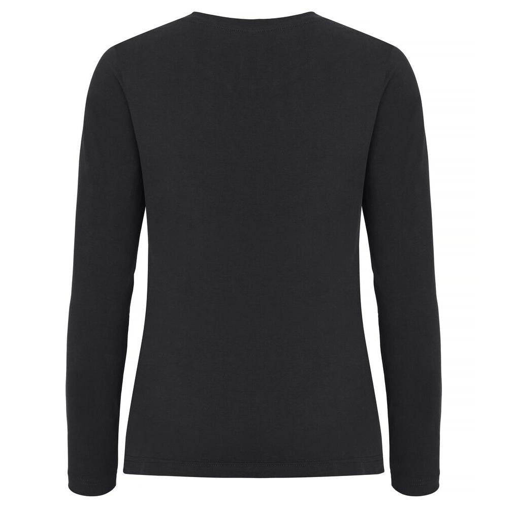 Premium Fashion-T L/S Women - Black - Image 2