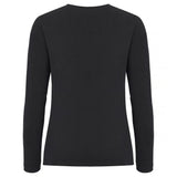 Premium Fashion-T L/S Women - Black - Image 2
