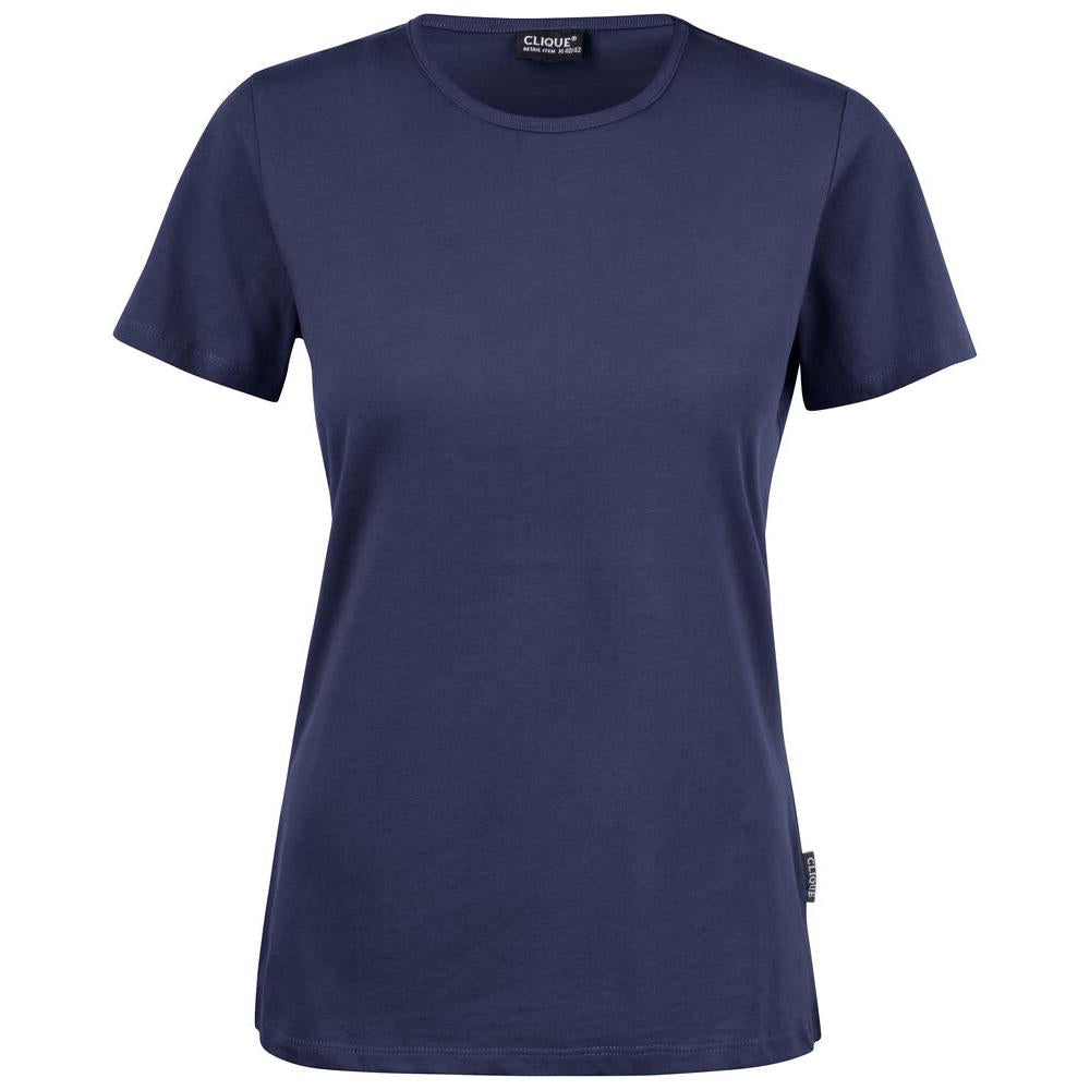 Top round neck - Navy - Image 1