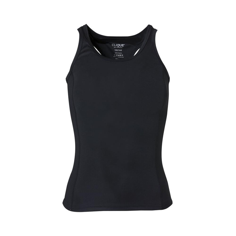 Active Girls Tanktop - Black - Image 1