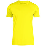 Basic Active Tee Mens - Vis. Yellow - Image 1